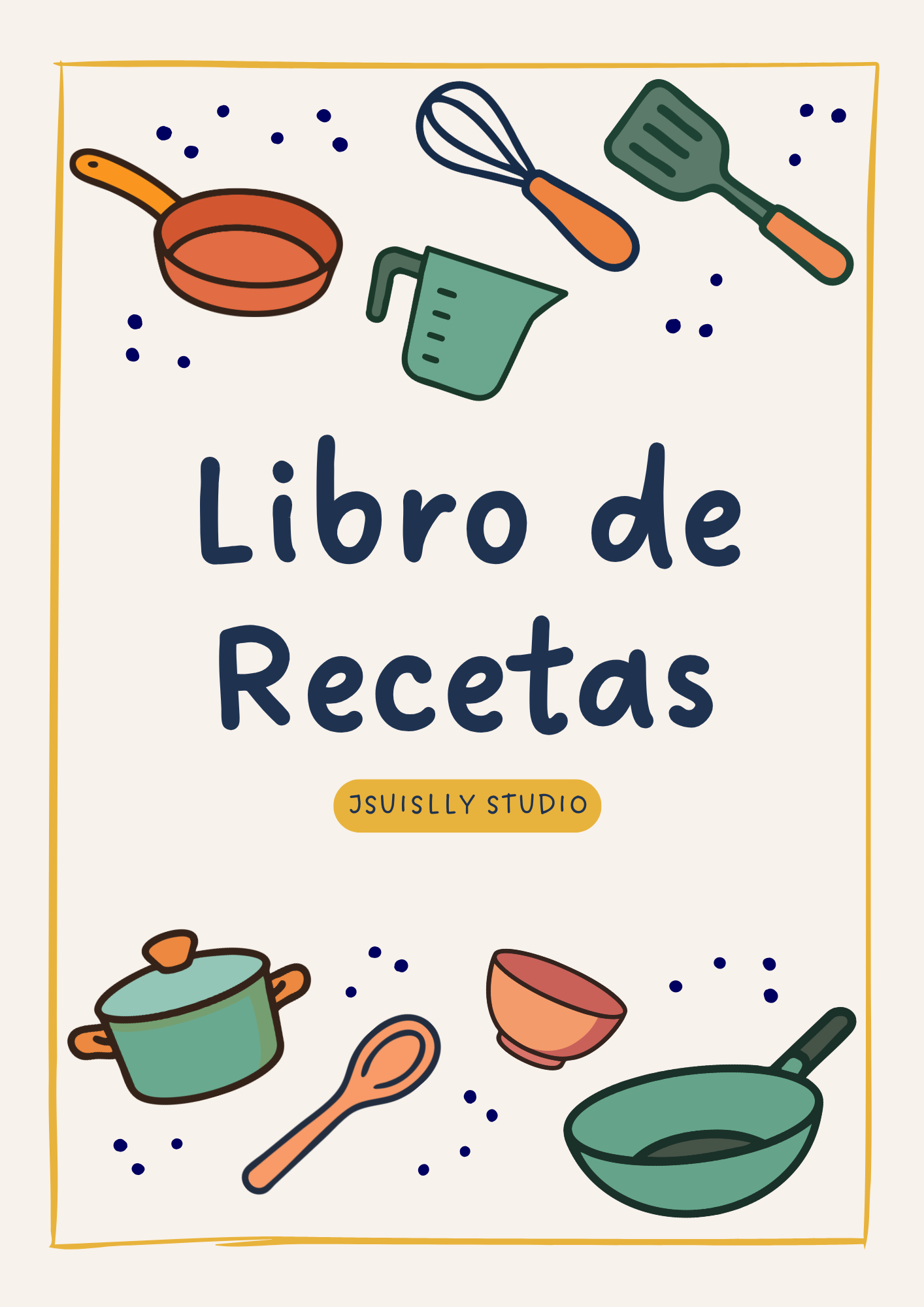 Libro de Recetas Dulces Vol.1